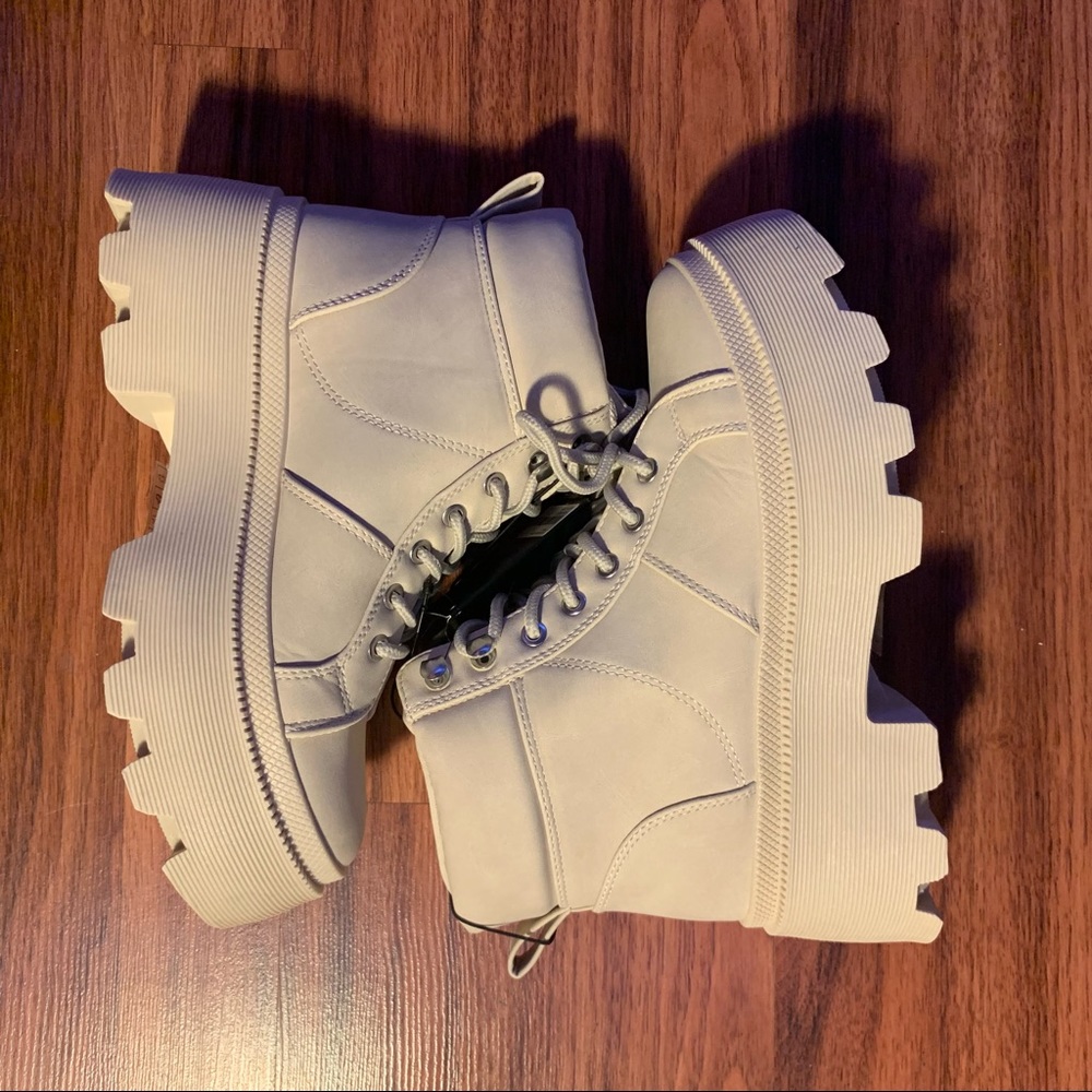 forever 21 ran/beige boots